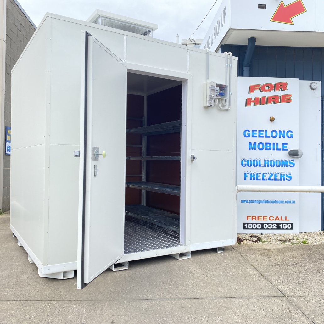 Standard 2.4m x 2.4m Portable Coolroom - Statewide Coolrooms